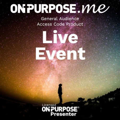 ONPURPOSE.me Live Code - General Audience